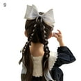 thumbnail image 7 of SPRING PARK Women Girls Korean Ribbon Lace Long Ribbon Hair Bow Hair Clips, 7 of 7