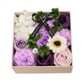 thumbnail image 1 of FloreceBien Juego de caja combinada de flores artificiales, flor de clavel, flores para arreglos decorativos, regalo del día de la madre/Navidad, 1 of 5