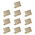 thumbnail image 1 of Soporte para placa de identificación, soporte para letrero, práctico y resistente soporte para letrero de mesa, etiqueta de precio Dorado, 1 of 9