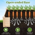 thumbnail image 2 of Topcobee 40" x 40" Outdoor Wood Raised Garden Bed, Garden Beds, Planter Boxes Outdoor-Natural, 2 of 6