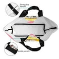 thumbnail image 4 of Balery A Funny Cat Bolsa Tote Estilo Estético con Cremalleras, Bolsa de Hombro, Bolsa de Compras Grande y Plegable, 4 of 8