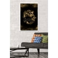 thumbnail image 2 of Harry Potter - Hufflepuff Crest Magic Wall Poster, 22.375" x 34", Framed, 2 of 3