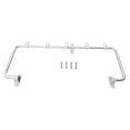 thumbnail image 4 of Reporta de secado de ropa plegable RV Accesorios universales Ligeros de aluminio Aleación de aluminio Techo multipropósito Montado Espacio Guardar , 66x25.5x3.2cm, 4 of 8