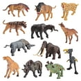 thumbnail image 1 of 12PCS Mini Prehistoric Mammal Toy Set - Hand-Painted PVC Animal Dolls - Birthday Gift for Kids, 1 of 6