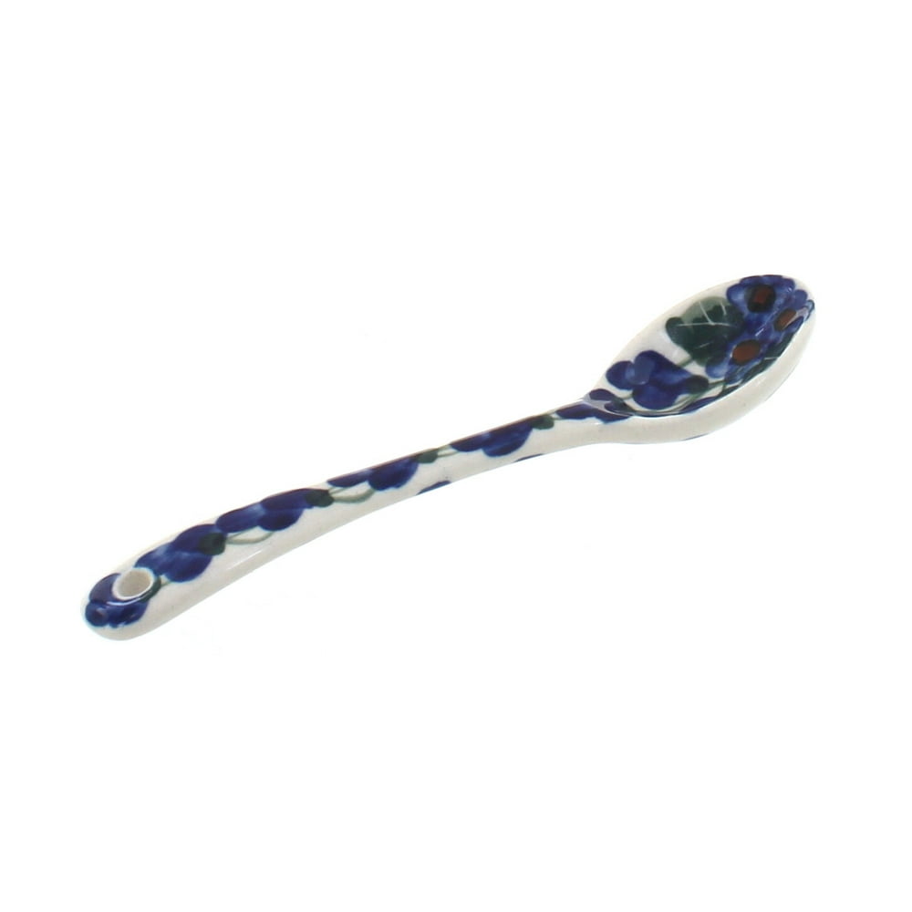 Polish Pottery Roayl Vine Sugar Spoon