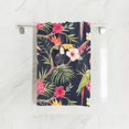 thumbnail image 2 of GZHJMY Tropical Birds Parrot Hoopoe Hand Towel Cotton Bathroom Towel for Hand Face Gym Spa Washcloths Decorative Towels, 2 of 3