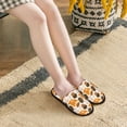 thumbnail image 5 of Slippers for Women, Autumn Woodland Characters Womens Slippers Fuzzy Winter House Shoes, Soft Anti-Skid Slippers Indoor and Outdoor, 5 of 7