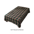 thumbnail image 3 of QTOCIO Christmas Decorations, Christmas Tablecloth Cloth Fabric Year Plaid High Sense Dining Tablecloth Coffee Table Tablecloth 120x170cm Tablecloths, 3 of 8