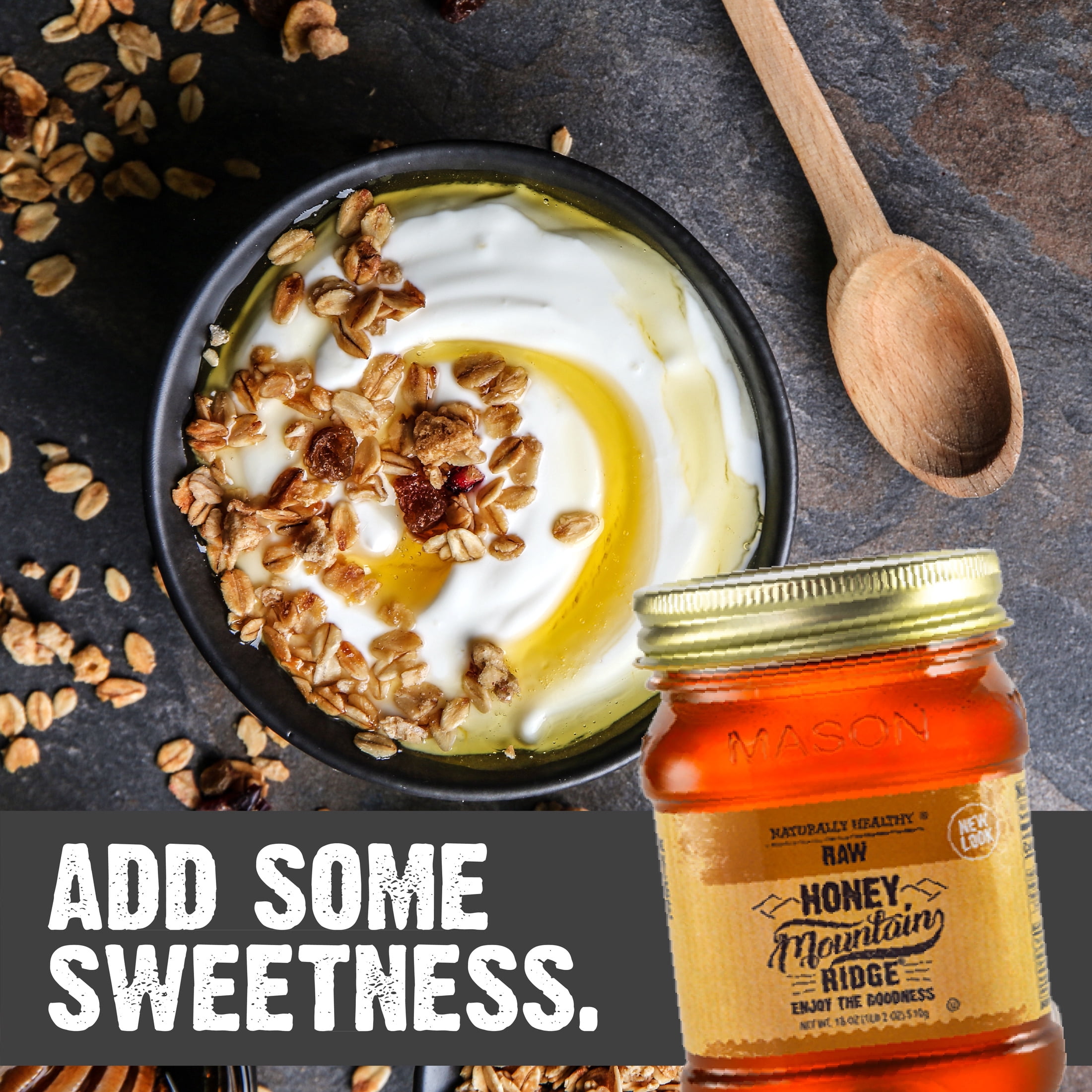 Mountain Ridge Raw Honey 18 oz