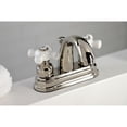 thumbnail image 4 of Kingston Brass KB5616PX Restoration 4 in. Centerset Bathroom Faucet, Polished Nickel, 4 of 5