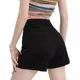 thumbnail image 2 of Shorts Vaqueros De Cintura Alta Enrollados Casual Para Mujer, 2 of 8