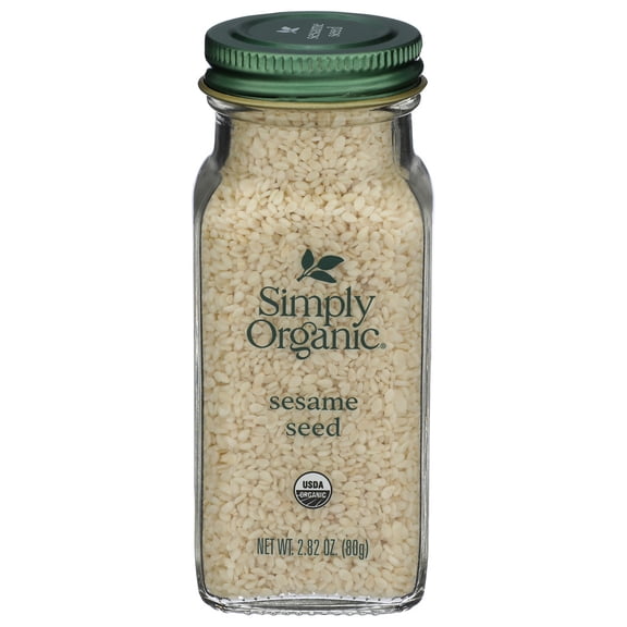 (Pack Of 6) Simply Organic Sesame Seed Whole Organic 2.82 Oz