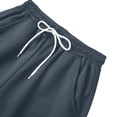 thumbnail image 6 of Luvrsol Mens Sweatpants Casual Solid Wide Leg Drawstring Elastic Waist Loose Long Pants with Pocket S-3XL, 6 of 7