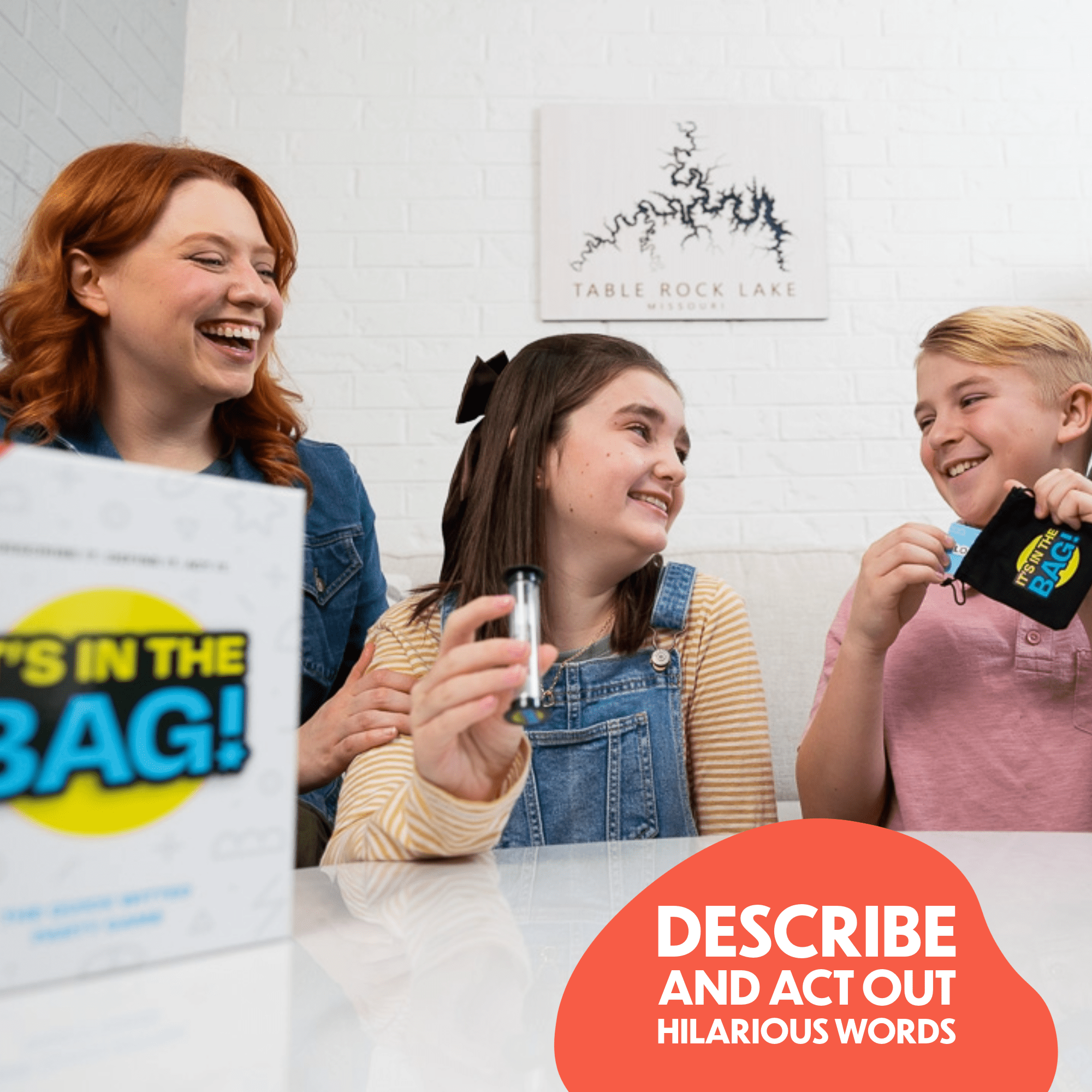 It’s in The Bag - Ultimate Family Game for Game Night, 3 Rounds of Wild Easy Fun! New Redesign of the Viral Party Game for Adults, Groups, and Kids - 25-30 minutes, 4+ Players