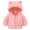Pink, variant on Winter Coat Toddler Girl Girls Hooded Puffer Jacket Packable Warmth Padded Winter Coat Size 3T 4T,(Yellow 3-4 Years)