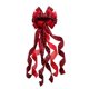 thumbnail image 2 of ¡Gran oferta de decoraciones para fiestas! 1 lazo grande navideño para la punta del árbol de Navidad, lazo rojo y negro a cuadros con diseño de búfalo, lazo decorativo para regalo, ideal para decorar, 2 of 6