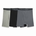 thumbnail image 1 of Bóxer Ajustado Fruit of the Loom para Hombre, Algodón Sustentable Multicolor, Talla EG. 3 Piezas, 1 of 4