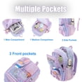thumbnail image 2 of Mesh Backpack,Heavy Duty Semi-Transparent Mesh Bookbag Womens Mens,Sports, Beach, Swimming, Travel, 2 of 6