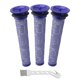 thumbnail image 1 of Paquete de 3 filtros de repuesto para Dyson V6 V7 V8 Prefiltro de repuesto lavable para Dyson Dc58 Dc59 Dc61 Dc62 Piezas y accesorios Reemplace Baobao, 1 of 5