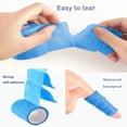 thumbnail image 2 of 10pcs Elastic Self-Adhesive Athletic Tape Bandage 2.5/5/10cm Non-Woven Universal Fit for Sports Foot Support Joint Protection, 2 of 6