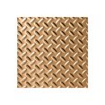 thumbnail image 1 of FASÄDE Easy Installation Diamond Plate Polished Copper Wall Panel Sample (12" X 12" Sample), 1 of 1