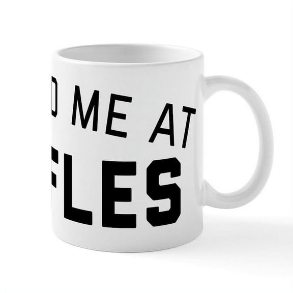 CafePress - You Had Me At Waffles - 11 oz Ceramic Mug - Novelty Coffee Tea Cup