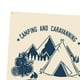 thumbnail image 2 of Bandera de jardín, bandera de camping con eslogan impreso de imagen nítida para casas de campo. CAMPING CARAVANING, 2 of 2