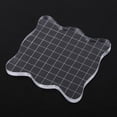 thumbnail image 2 of Yosoo Transparent Clear Acrylic Block Pad for Scrapbooking Color Stamping Process Essential Tools,Acrylic Block, Acrylic Stamping Block, 2 of 5