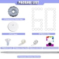 thumbnail image 4 of Juego de soportes para globos DECOJOY de 7 pies con bases para suelo, 4 of 6