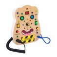 thumbnail image 1 of Interruptor De Luz Led Tablero ocupado de dibujos animados de diseño creativo de interruptor de luz LED para niño niño (sonriente), 1 of 6