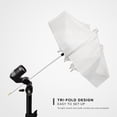 thumbnail image 5 of LS Photography Backdrop Muslin with LED Bulb Umbrella reflector Light/umbrella holder Clamp kit, WMT1802, 5 of 9