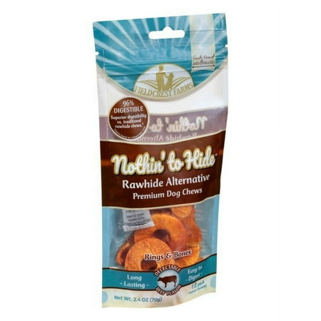 UPC: 0810002631573 | FIELDCREST FARMS Nothin To Hide Rings & Bones 12pk Beef