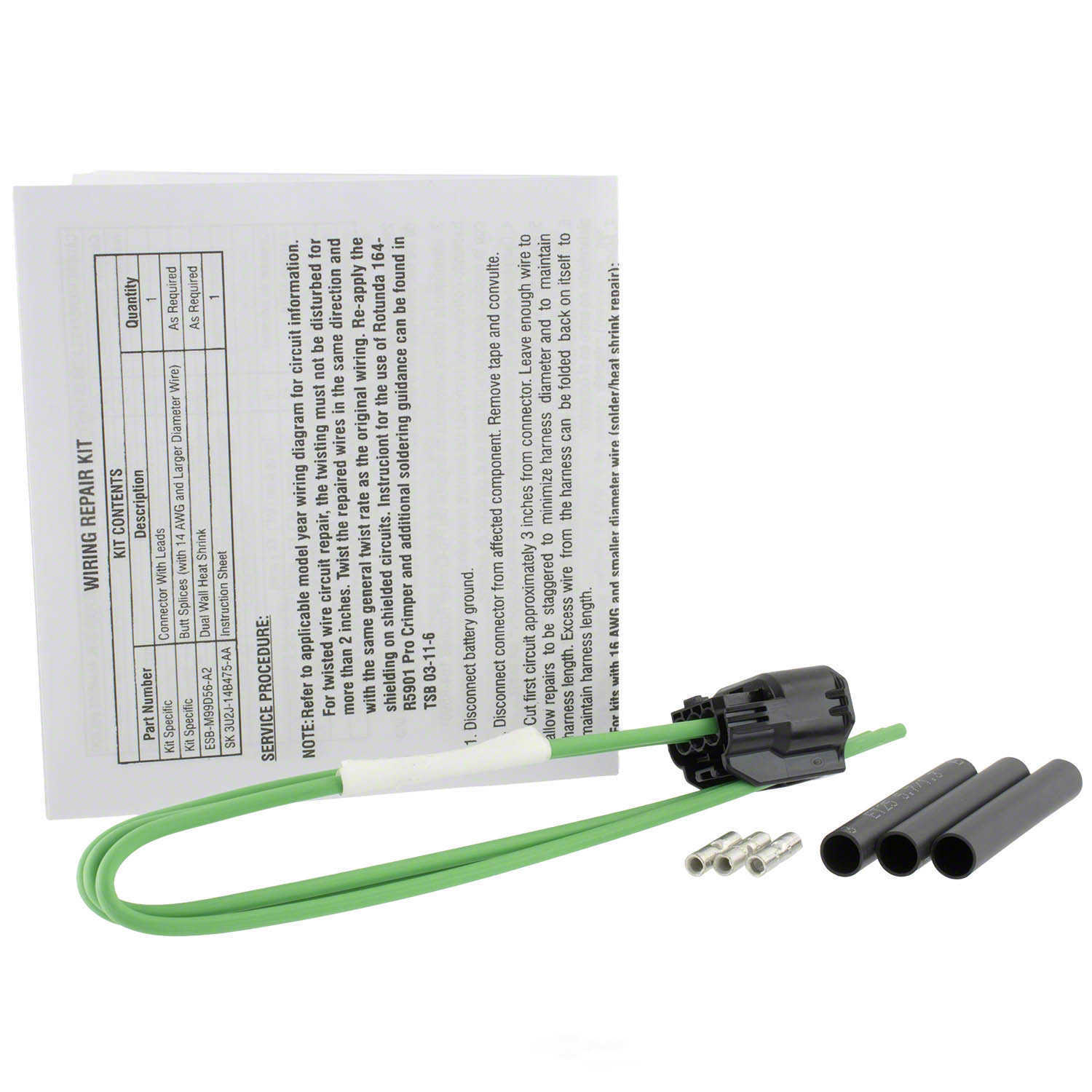 Motorcraft WPT-1886 Engine Camshaft Position Sensor Connector