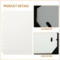 thumbnail image 3 of Transparent PP Binder Dividers for Notebook with Creative Design and Clear Separation 12 Pieces A5, 3 of 6
