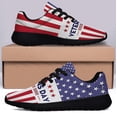 thumbnail image 3 of Veterans Day Remember And Honor American flag Shoes Sneakers Black Size 12, 3 of 7
