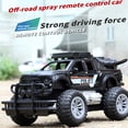 thumbnail image 3 of Graflsoa 1:18 Scale Alloy Remote Control Off-Road Car with TCS26 Technology, 3-Door Manual, USB Rechargeable, 500mAh Battery, Black - Perfect for Boys' Adventure Play, 3 of 7