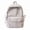 Purple, variant on Bow Accent Backpack 16.14" Nylon Plaid Pattern Large Capacity for Travel Commute (Yellow)