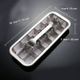 thumbnail image 3 of 304 Stainless Steel Quick Ice Grain Ice Grid Homemade Ice DIY Ice Ice Grain Ice Ice Coffee Freezer Cup Sticks Aging Rocks Ice Cubes Wetter Water The Rack Bra Medium Ice Container for Freezer Wooden, 3 of 4