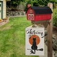 thumbnail image 5 of Halloween Garden Flag 12 x 18 Inch Double Sided Spooky Black Cat Small Seasonal Decors for Yard Outside Rustic Farmhouse, 5 of 7