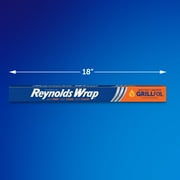 Reynolds Wrap Non Stick Heavy Duty Foil for Grilling, Extra Wide 18 Inch Width, 37.5 Sq. Ft.