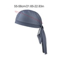 thumbnail image 2 of Quick Dry Breathable Sports Tie Head Scarf, Lightweight Sweat Wicking Cycling Skull Cap, Adjustable Sun Protection Head Wrap for Hiking Camping Running Motorcycle, 2 of 8
