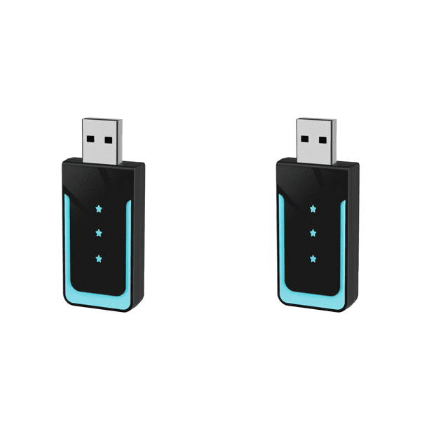 Adaptador Inalámbrico Carplay Android Auto 2 en 1 Smart Dongle BT () Azul