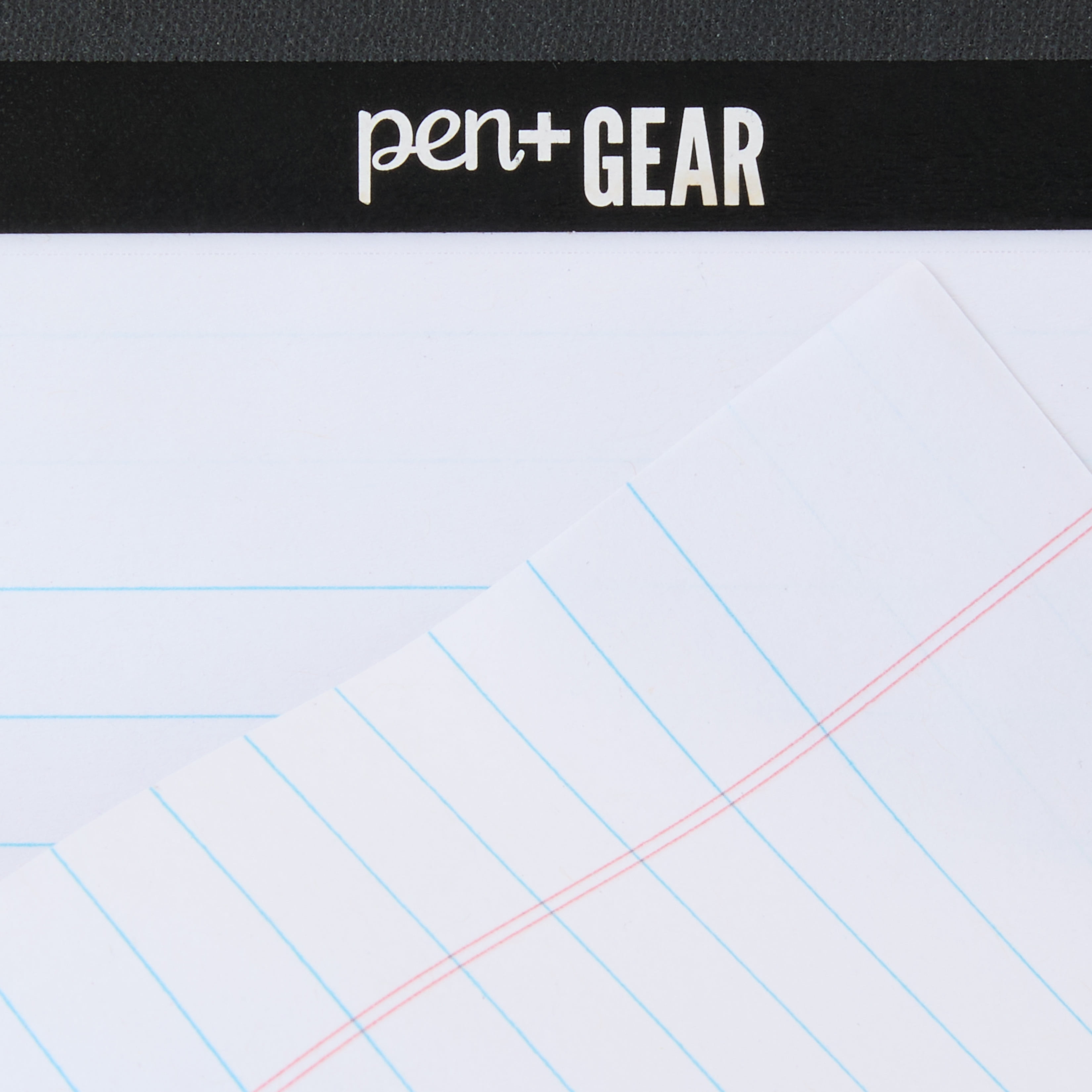 Pen+Gear Wide Ruled Junior Legal Pads, 5" x 8", White Paper, 50 Sheets Each, 6 Pack