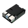thumbnail image 2 of Raspberry Pi Metal 4th Generation Shell Raspberry Pi 4th Generation b + Aluminum Alloy Box 4b Heat Dissipation Shell Accessories, 2 of 4