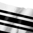 thumbnail image 5 of Creative Products Black Bold Stripes  71x74 Shower Curtain, 5 of 7