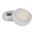 thumbnail image 4 of Almohadillas para los oídos de repuesto de cuero proteico suave para auriculares Edifier W800BT W8088BT K800 K830 en color gris, 4 of 12