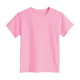 thumbnail image 6 of Gubotare Cute Baggy T Shirts for Girls Shirt for Kids Girls & Boys Short Sleeve T Shirt Tops Graphic Print Round Neck Short Sleeve Tee (Pink,Size 9-10 Years), 6 of 6