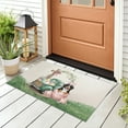 thumbnail image 3 of Easter Egg Bernese Mountain Dog Bunny Ear Welcome Spring Truck Doormat Berner Lover Gifts Indoor Outdoor Welcome Mat - 12002, 3 of 5