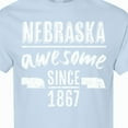 thumbnail image 4 of Inktastic Nebraska Awesome Since 1867 T-Shirt, 4 of 5