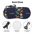 thumbnail image 3 of Sikiie Space Sunglasses Soft Case Neoprene Zipper Eyeglass Case, Zipper Portable Spectacle Cases for Men Women, 3 of 6